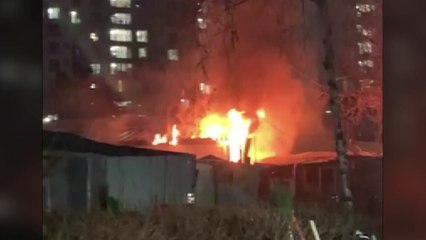 서울 잠원역 인근 불법 건축물서 화재...신고 잇따라 / YTN
