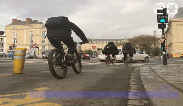 Rennes: De nouveaux feux de circulation pour les vélos