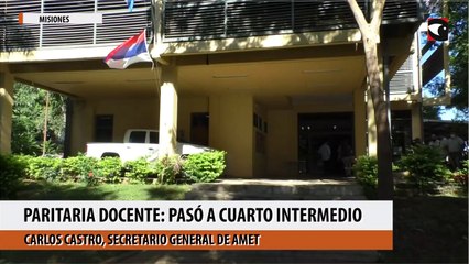 Paritaria Docente en Misiones pasó a cuarto intermedio