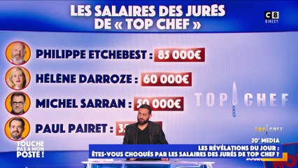 Combien gagnent les jurés de Top Chef ?