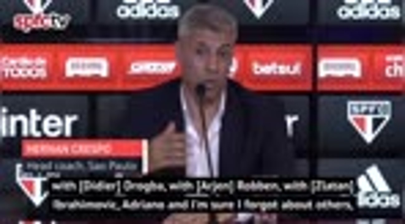 Crespo sets sights on Sao Paulo success