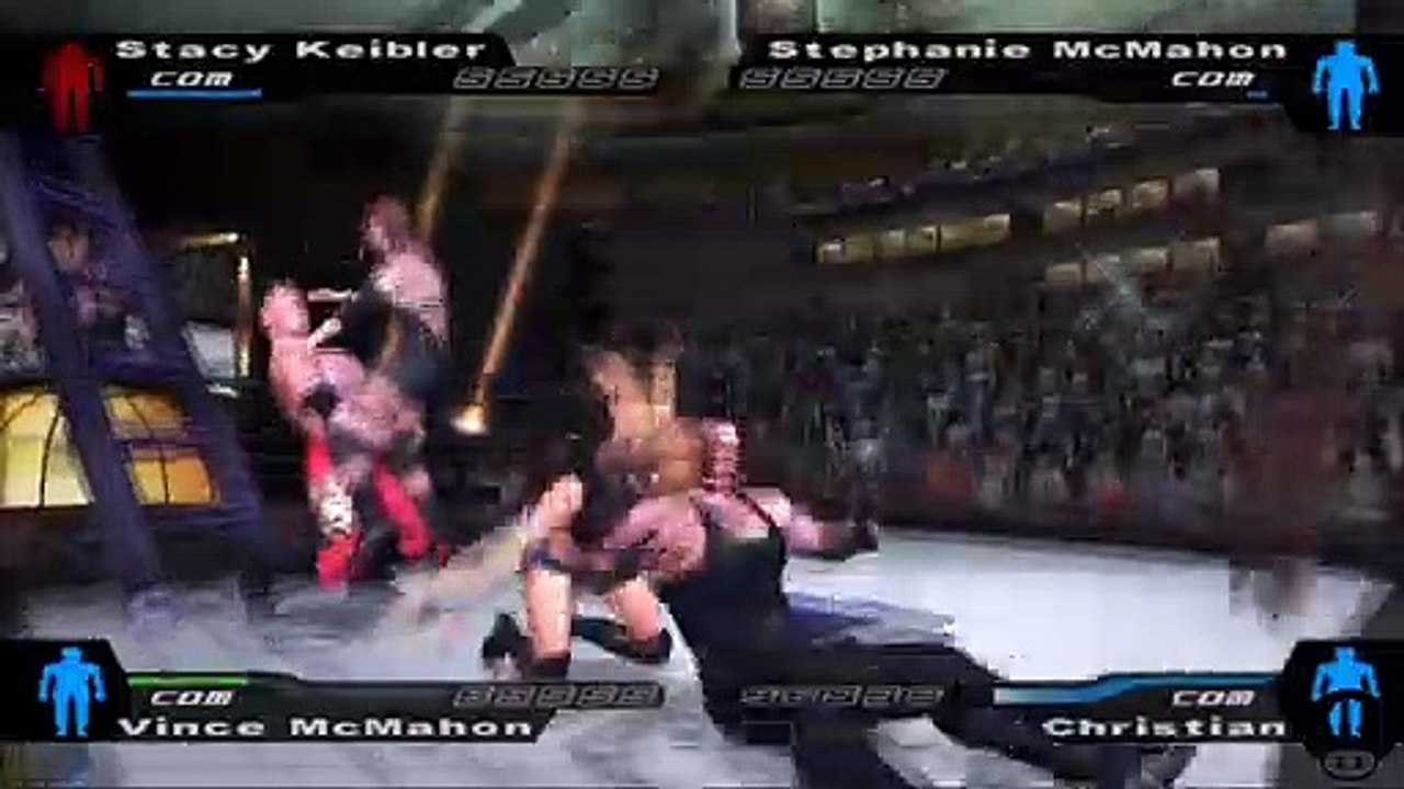 Here Comes the Pain Stacy Keibler vs Stephanie McMahon vs Vince McMahon vs Christian