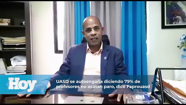 UASD se autoengaña diciendo 79% de profesores no apoyan paro, dice Faprouasd