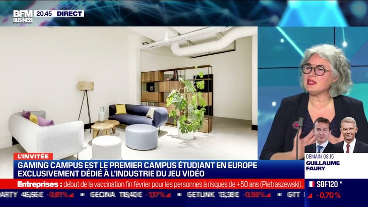 Valérie Dmitrovic (Gaming Campus) : Gaming Campus est le premier campus étudiant en Europe exclusivement dédié à l'industrie du jeu vidéo - 18/02