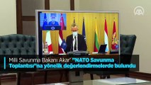 Bakan Akar, NATO Savunma Bakanları Toplantısı sonrası açıklama
