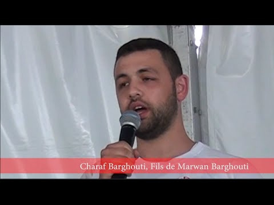 Charaf Barghouti : Nos pères, nos mères se battent pour la jeunesse du monde entier