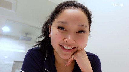 Lana Condor's Nighttime Skincare Routine