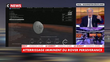 Le rover Perseverance s'est posé sur mars
