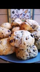 Pangoccioli panini dolci con gocce di cioccolato