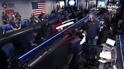 Perseverance uzay aracı, Mars yüzeyine iniş yaptı