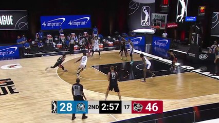 Jordan Bell rises to block the shot