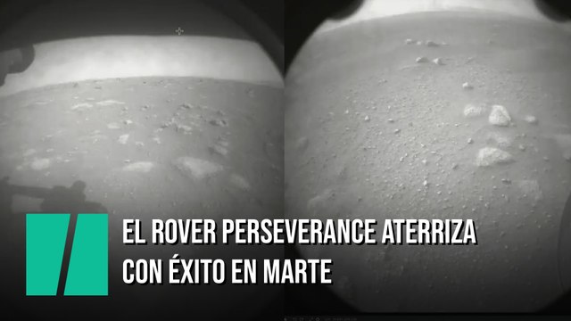 El rover Perseverance aterriza con éxito en Marte