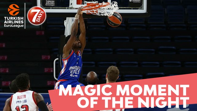 7DAYS Magic Moment of the Night: Rodrigue Beaubois, Anadolu Efes Istanbul
