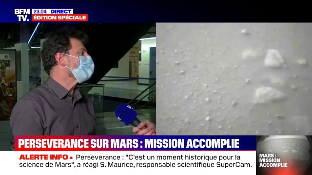 C'est un soulagement énorme : l'astrophysicien François Forget réagit à l'atterrissage de Perseverance sur Mars