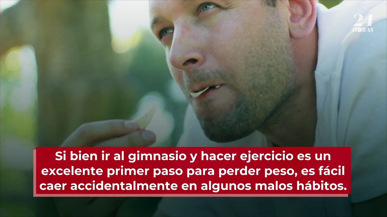 Mantente alejado de estos malos hábitos de entrenamiento si quieres perder peso