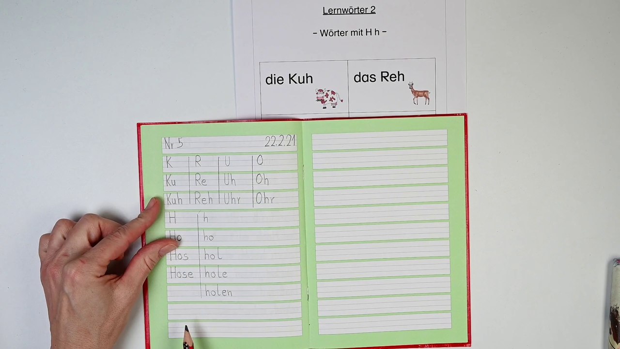 Lernwörter 2 - Übung 6