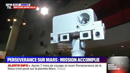 "C'est un instrument qui va permettre de collecter la nature des roches": Philippe Caïs présente la SuperCam qui équipe Perseverance