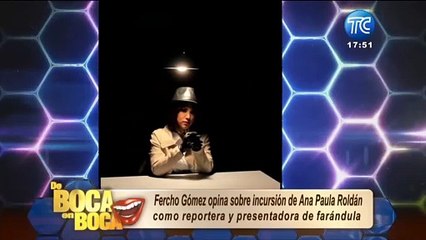 Fercho Gómez opina sobre Ana Paula como reportera y presentadora
