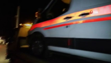 Rize’de kazaya müdahale etmeye giden ambulansla tır çarpıştı