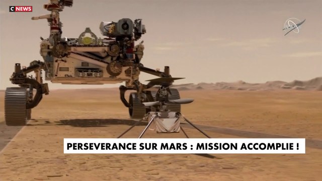 Le rover Perseverance réussit son atterrissage sur Mars