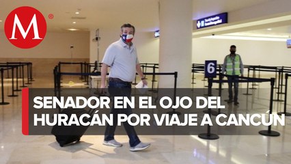 Ted Cruz regresa a EU tras críticas por viajar a Cancún