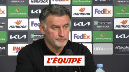 Download Video: Christophe Galtier après la défaite contre l'Ajax : « On n'a pas joué » - Foot - C3 - Lille