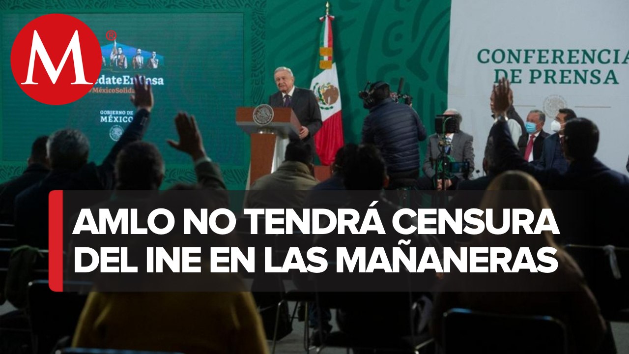 AMLO celebra decisión del TEPJF para evitar censura en mañaneras