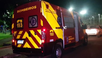 Homem fica ferido ao sofrer queda de mesmo nível na Rua Alexandre Gusmão, no Maria Luíza