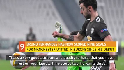 Download Video: Bruno Fernandes drives everyone on at United - Solskjaer