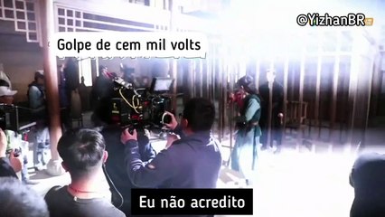 [PT SUB] Douluo Continent nos bastidores - O desempenho de Xiao Zhan