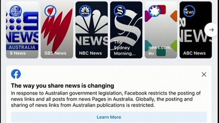 International backlash to Facebook's news content blockage in Australia growing