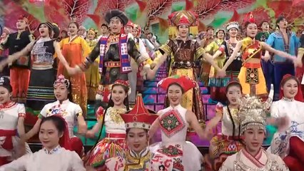 56个民族共同欢歌 民族歌舞《万众一心》喜迎万紫千红中国年！
