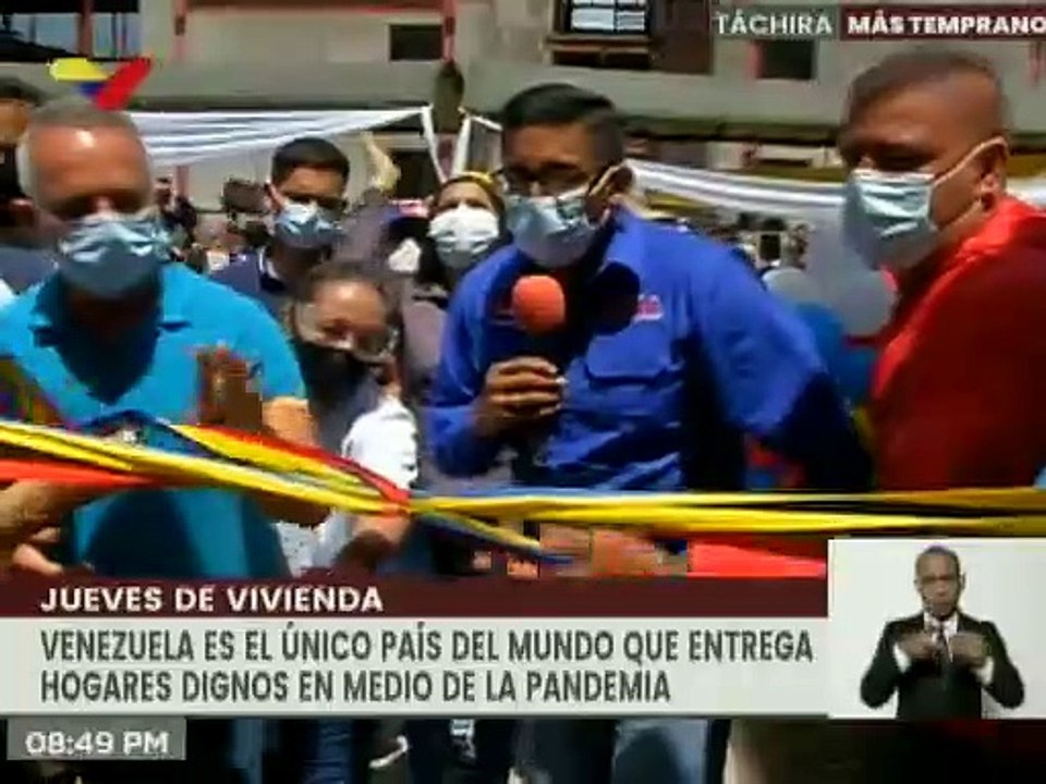 En Táchira la GMVV ha entregado a la fecha 89.300 viviendas dignas al pueblo