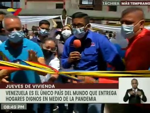 En Táchira la GMVV ha entregado a la fecha 89.300 viviendas dignas al pueblo