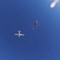 Skydiver Flies Upside Down and Somersaults Mid-Air During Freefall