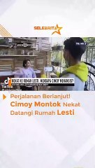 CIMOY MENANGIS BERTEMU DENGAN LESTI DIRUMAHNYA