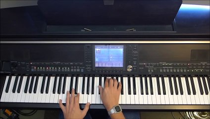 Draw Me Close to You - piano instrumental cover with lyrics