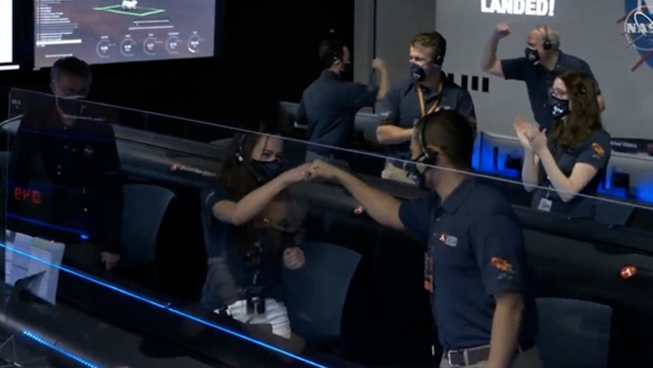 'Perseverance' logra llegar con éxito a Marte