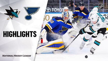 Sharks @ Blues 2/18/21 | NHL Highlights