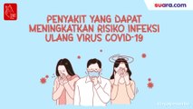 Videografis: Penyakit yang Dapat Meningkatkan Risiko Infeksi Ulang Virus Covid-19