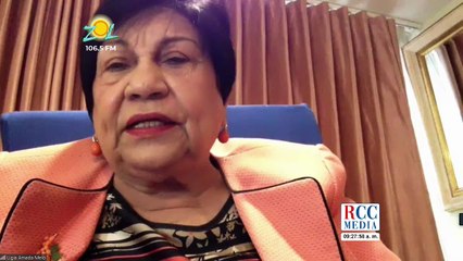 Ligia Amada Melo asegura que la educación en el país está estancada y hay que volver a las aulas