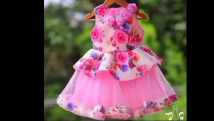 2-3 year baby frock cutting and stitching-baby frock-baby tunic  cutting and sti