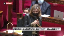 Menaces antisémites contre Yaël Braun-Pivet