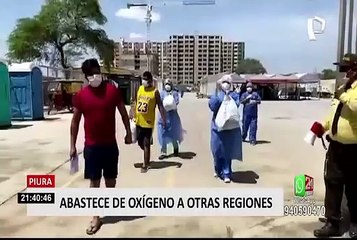 Piura abastece de oxígeno medicinal a provincias vecinas