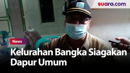 Jadi Langganan Banjir, Warga RT 04 Kelurahan Bangka, Mampang Jaksel Siagakan Dapur Umum