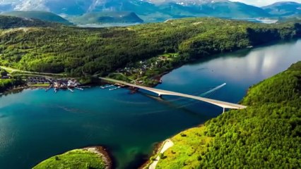 Relaxing Piano Music for Beautiful Mountain, Sea Beach.