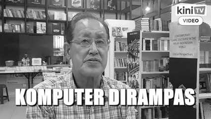 Polis rampas komputer penerbit buku Tommy Thomas