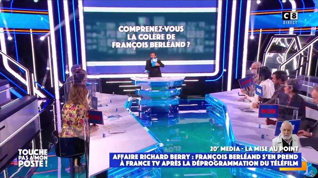 François Berléand furieux dans TPMP que France 3 ait déprogrammé le téléfilm avec Richard Berry: Je trouve ça absolument scandaleux!