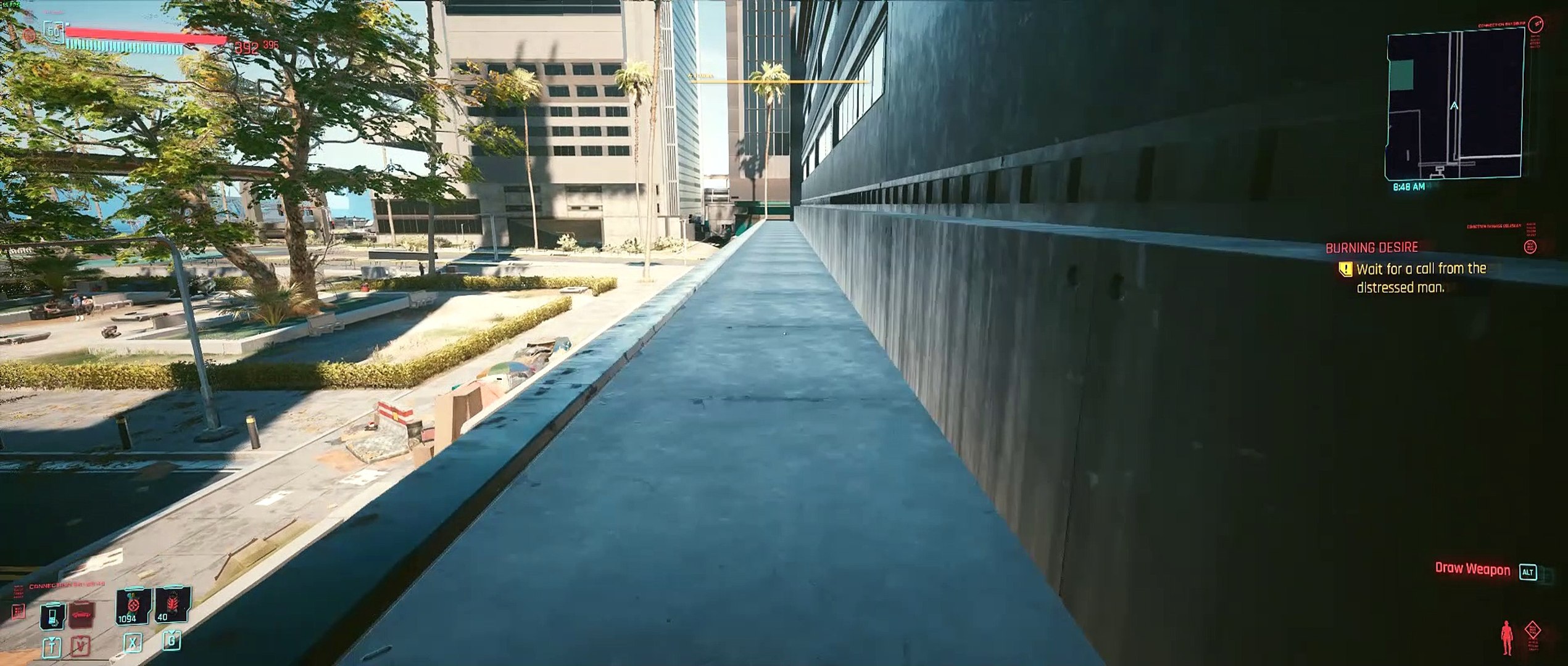 Cyberpunk 2077 - Into Pacifica Stadium Area