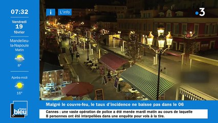 La matinale de France Bleu Azur du 19/02/2021